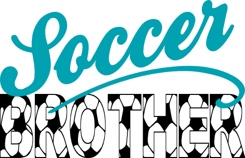 (067-07-1S) Soccer Brother Iron-On Transfer