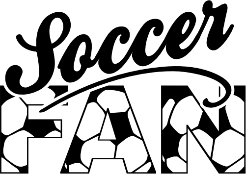 (067-07-1S) Soccer Fan Iron-On Transfer