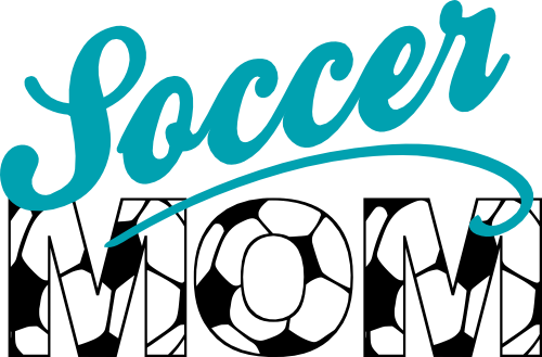 (067-07-1S) Soccer Mom Iron-On Transfer