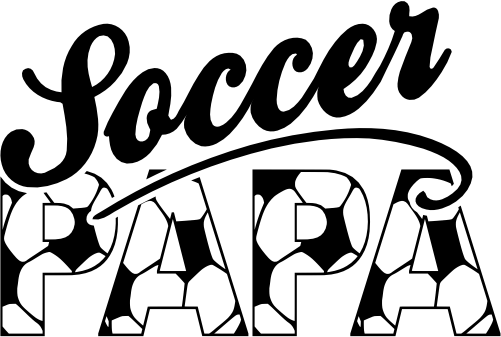 (067-07-1S) Soccer Papa Iron-On Transfer