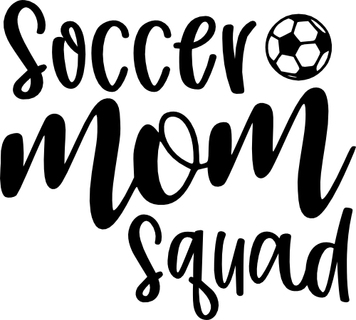 (067-06-1A) Soccer Mom Squad Iron-On Transfer