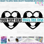 (s067-2F) Soccer Split Team Name Custom Text
