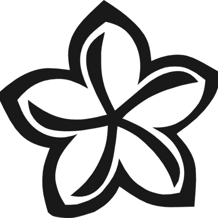 (068-A) Hawaiian Plumeria Flowers