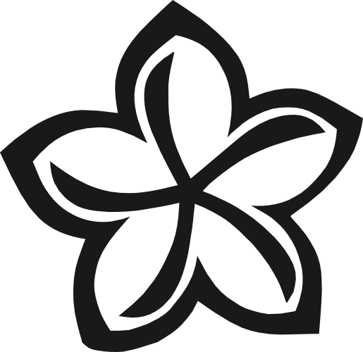 (068-A) Hawaiian Plumeria Flowers