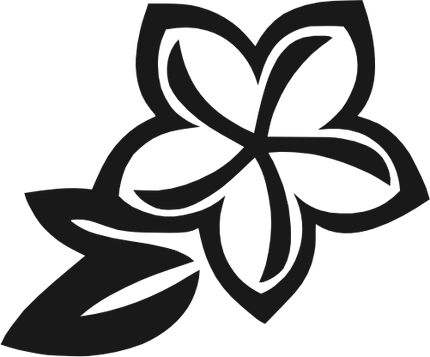 (068-B) Hawaiian Plumeria Flowers