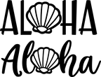 (s069-G) Aloha Sea Shell