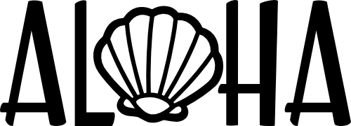 (s069-G) Aloha Sea Shell