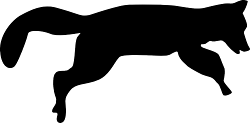 (s006-2-C) Fox Silhouette