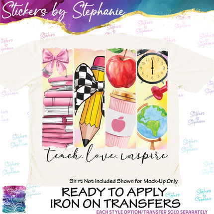 (s7-04-108) Teacher Life  Iron-On Transfer