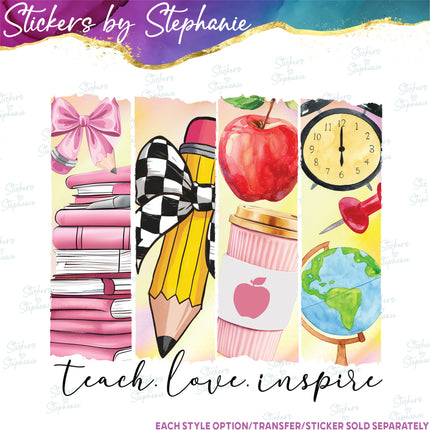 (s7-04-108) Teacher Life  Iron-On Transfer