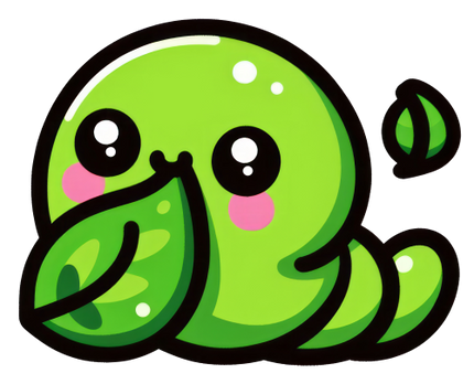 (s007-3K) Caterpillar Leaf