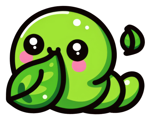 (s007-3K) Caterpillar Leaf