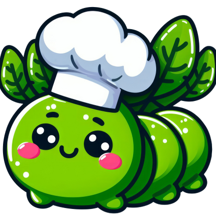 (s007-3U) Caterpillar Chef's Hat
