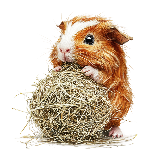 (070-03-1S) Guinea Pig Iron-On Transfer