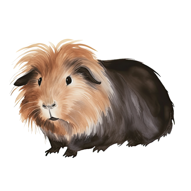 (070-03-2C) Guinea Pig Iron-On Transfer