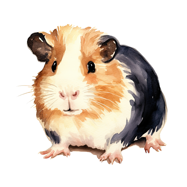(070-03-2E) Guinea Pig Iron-On Transfer