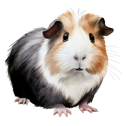 (070-03-2Q) Guinea Pig Iron-On Transfer