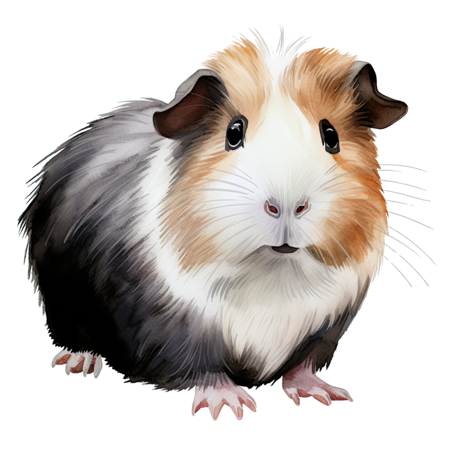 (070-03-2Q) Guinea Pig Iron-On Transfer