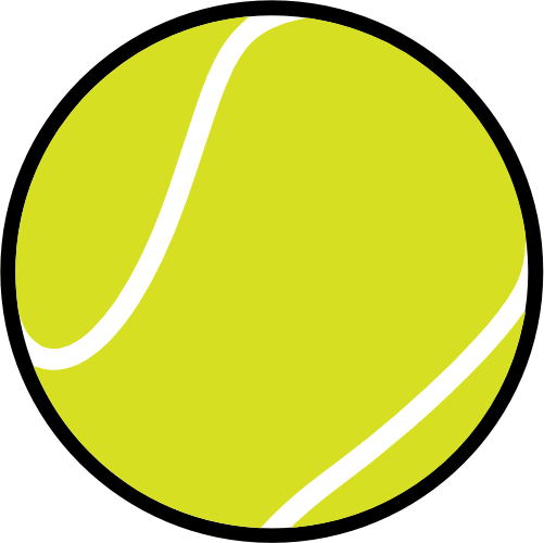 (s076-1) Full Color Tennis Ball