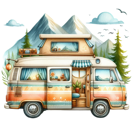 (077-02-1R) Camper Van