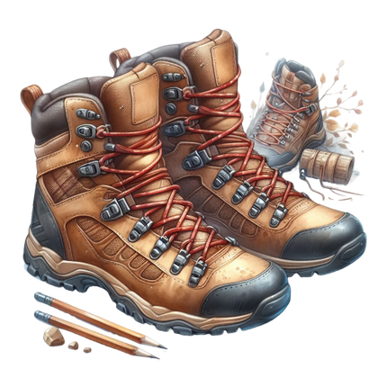 (077-02-2F) Hiking Boots