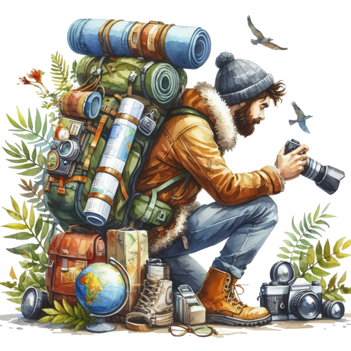 (077-02-2S) Hiker