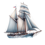 (077-2) Sailboat