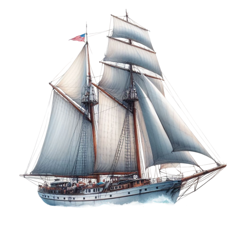 (077-2) Sailboat