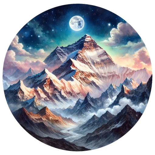 (077-02-3B) Mountain Landscape