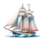 (077-2) Sailboat