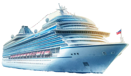 (077-02-1N) Cruise Ship