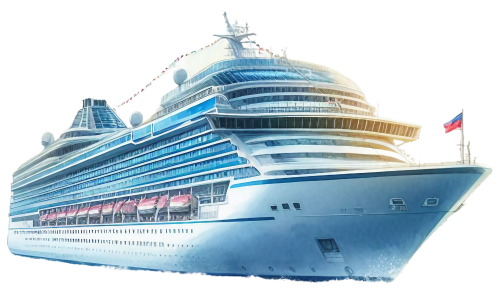 (077-2-1N) Cruise Ship