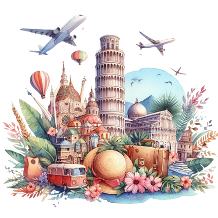 (077-02-3S) Travel Landscape