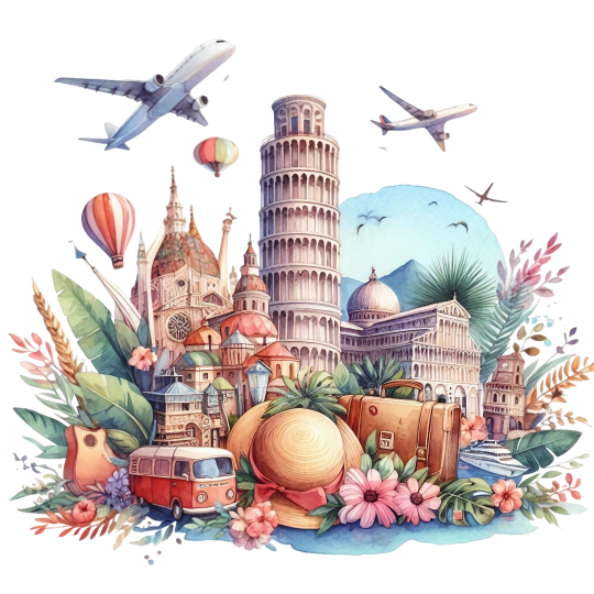 (077-02-3S) Travel Landscape