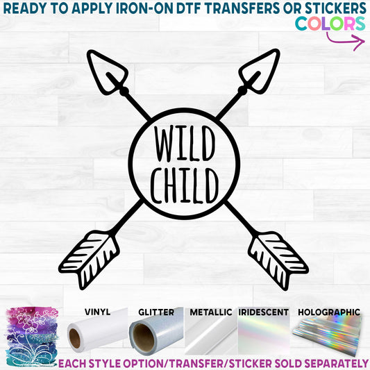 (s079-B) Wild Child, Mild Child Arrow