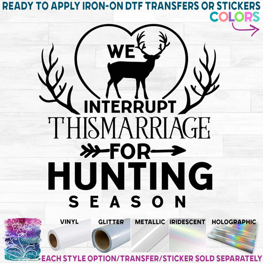 (s063-10H) We Interrupt this Marriage for Hunting Season