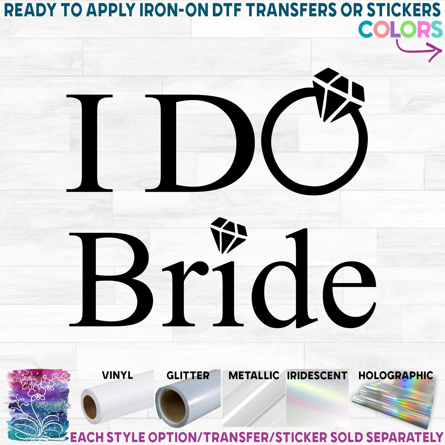 (s081-15-G) I Do, Bride, I Do Crew, I Do Krewe