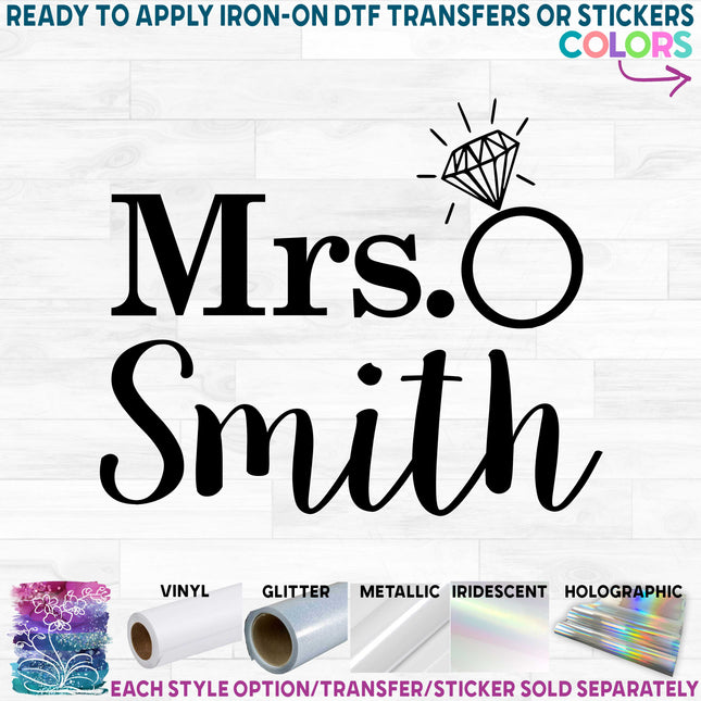 (s081-18-1) Future Mrs. Last Name Wedding Est. Date
