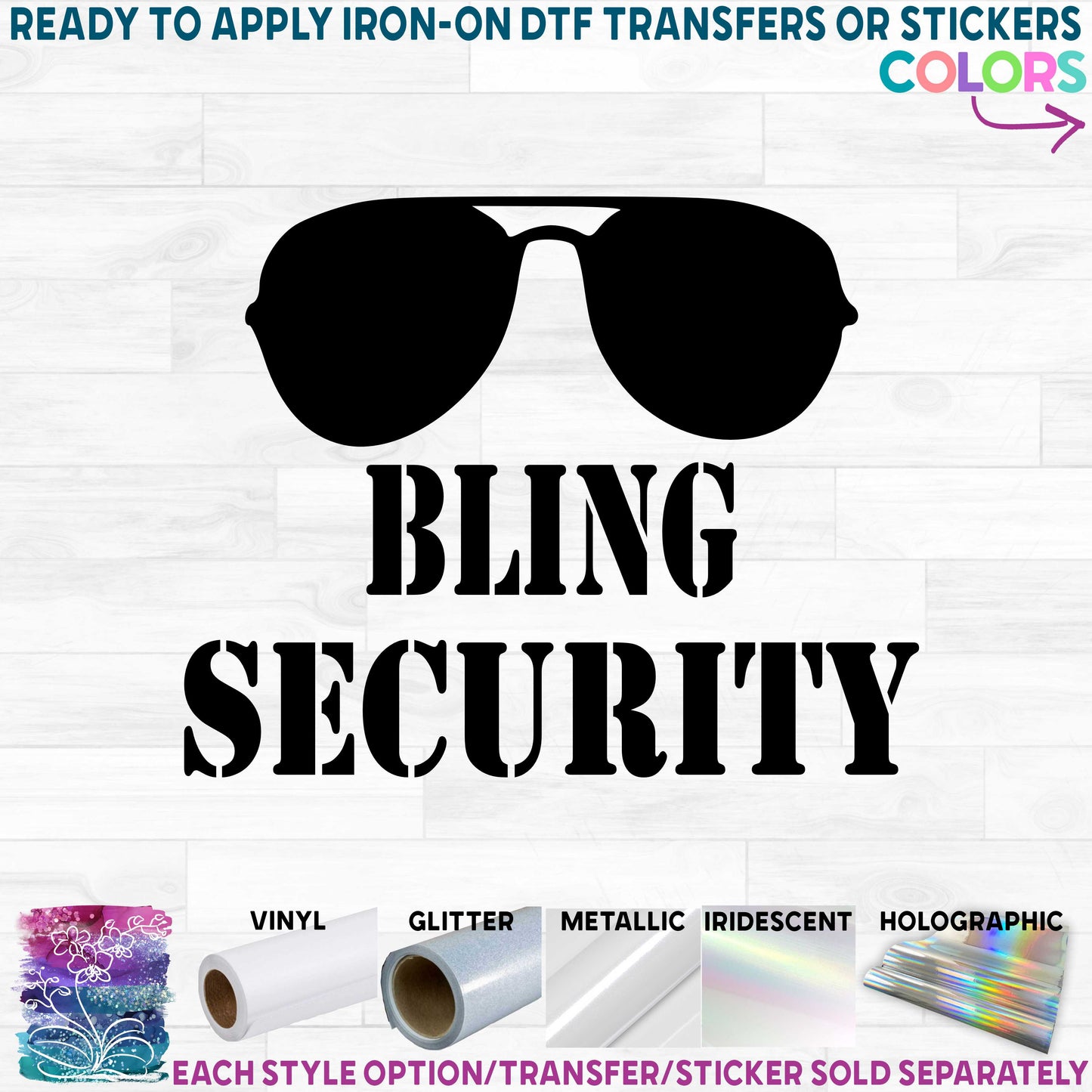 (s081-01-3) Ring Security or Bling Security Sunglasses