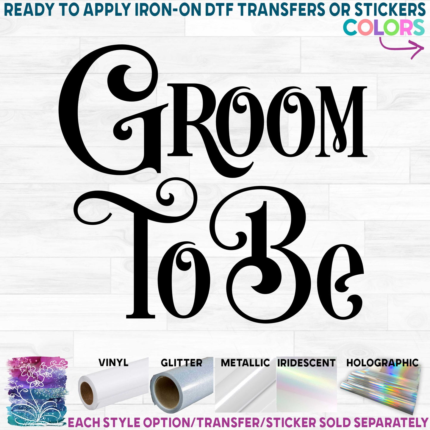 (s081-50) Bride to Be, Bride Tribe, Groom to Be, Groom Tribe