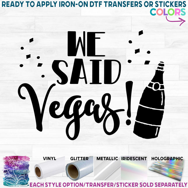 (s081-51-2) We Said Vegas!, We Said Party