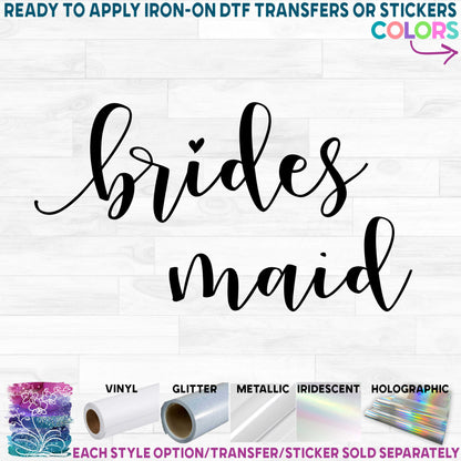 (s081-52) Bridal Wedding Party Custom Text