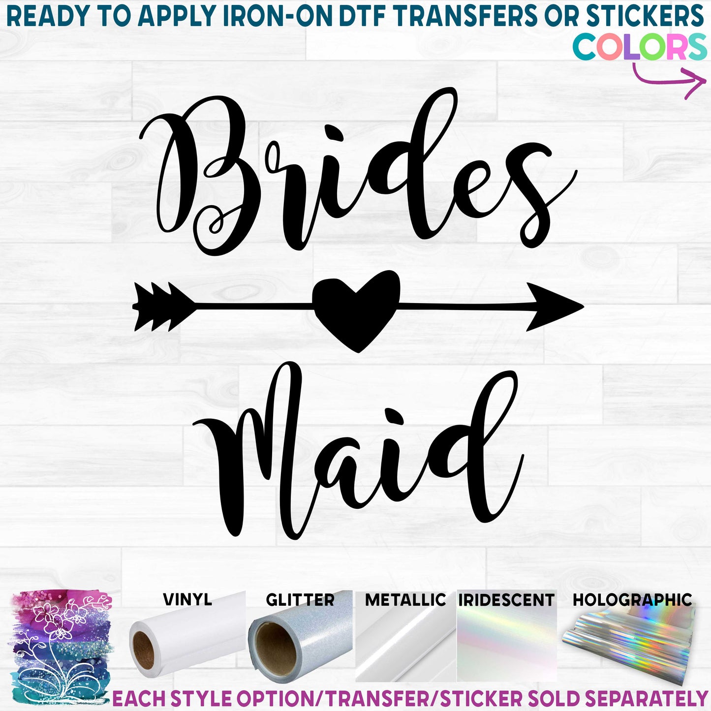 (s081-05) Bridal Wedding Party Custom Text