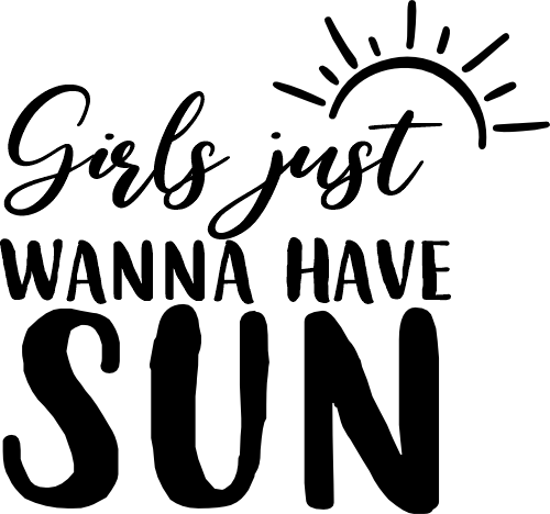 (081-64) Girls Just Wanna Have Sun