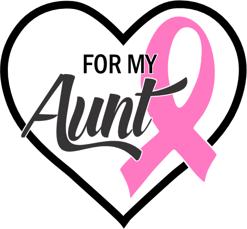 (s082-2-1B) For My Cancer Awareness Ribbon