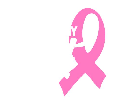 (s082-2-1B) For My Cancer Awareness Ribbon