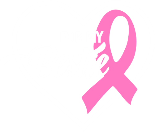 (s082-2-1B) For My Cancer Awareness Ribbon