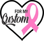 (s082-2-1B) For My Cancer Awareness Ribbon