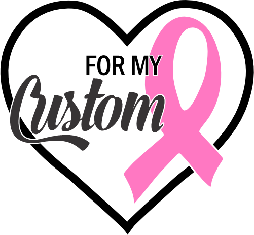 (s082-2-1B) For My Cancer Awareness Ribbon