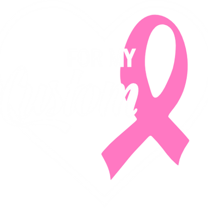 (082-02-1B) For My Cancer Awareness Ribbon